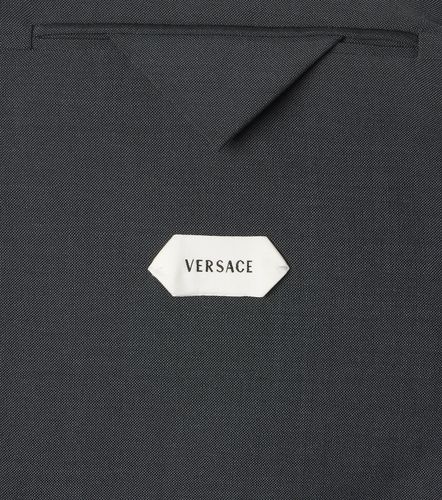 Medusa wool and mohair blazer - Versace - Modalova