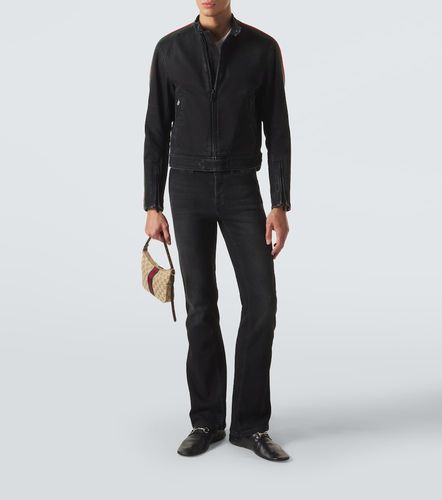 Gucci Web Stripe flared jeans - Gucci - Modalova
