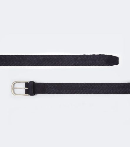 Canali Braided suede belt - Canali - Modalova