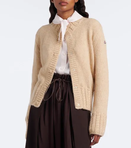 Alpaca and wool-blend cardigan - Moncler - Modalova