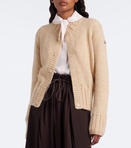 Cardigan in misto alpaca e lana - Moncler - Modalova
