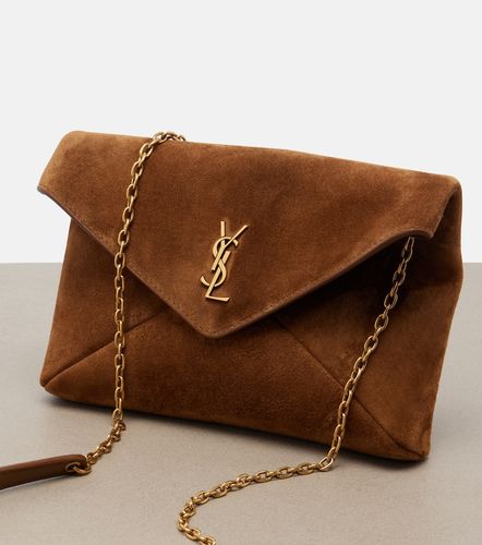 Bustina Cassandre Small in suede - Saint Laurent - Modalova