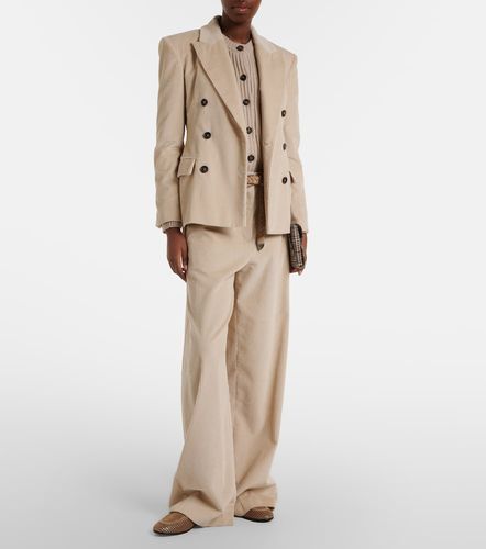Blazer de pana de algodón - Brunello Cucinelli - Modalova