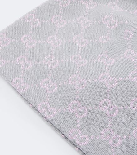 Berretto in misto lana jacquard GG - Gucci - Modalova