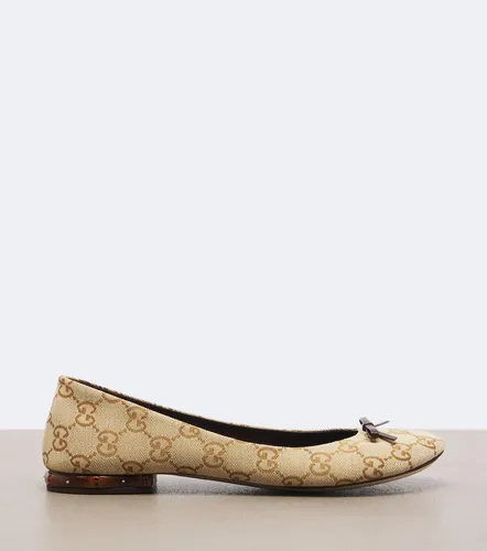 Gucci GG canvas ballet flats - Gucci - Modalova