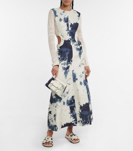 Chloé Abito midi tie-dye con cut-out - Chloe - Modalova