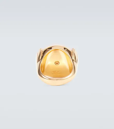 Versace Anello La Maschera - Versace - Modalova