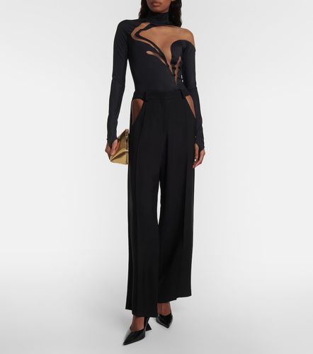 Mugler Pantaloni a gamba larga - Mugler - Modalova