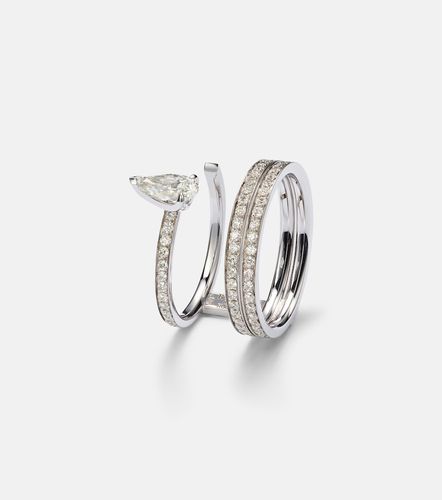 Serti Sur Vide 18kt white gold ring with diamonds - Repossi - Modalova