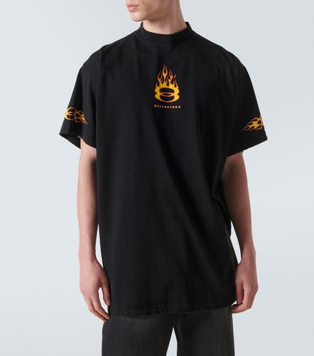 Camiseta oversized de jersey de algodón - Balenciaga - Modalova