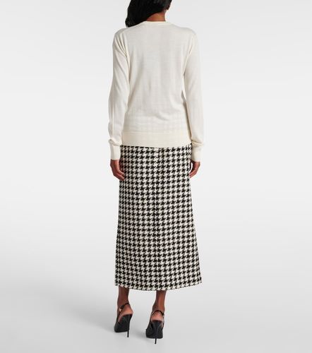 Cardigan DG in cashmere e seta - Dolce&Gabbana - Modalova