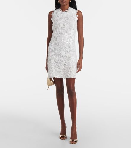 Abito corto in pizzo - Monique Lhuillier - Modalova
