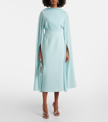 Vestido midi Nour de crepé drapeado - Roksanda - Modalova