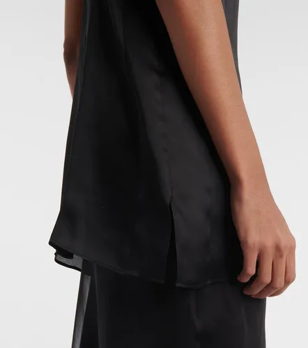 Top Talsie de organza de seda - Khaite - Modalova