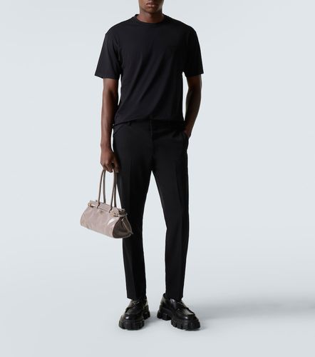 Camiseta de jersey de algodón - Prada - Modalova