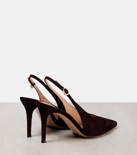 Robbie suede slingback pumps - Gianvito Rossi - Modalova
