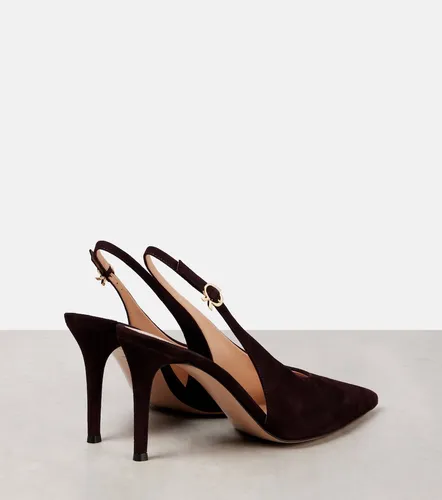 Robbie suede slingback pumps - Gianvito Rossi - Modalova