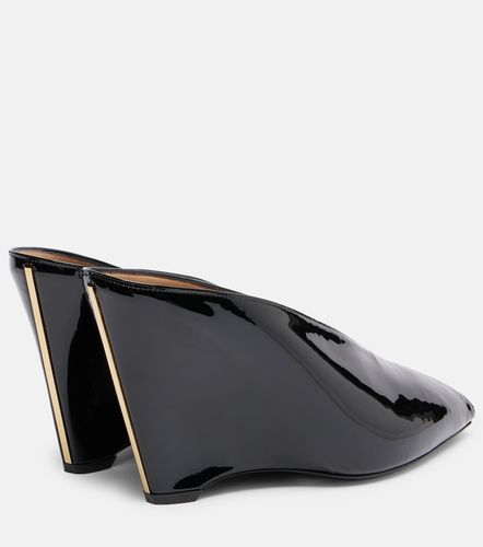 Mules con cuña Alicia 95 de charol - Ferragamo - Modalova
