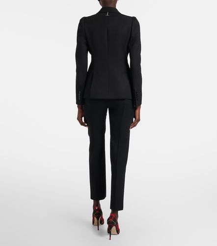 McQueen Wool straight pants - McQueen - Modalova