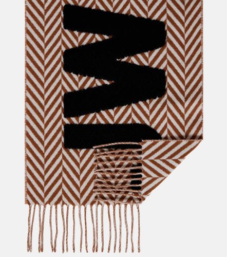 Sciarpa in misto lana e alpaca con logo - JW Anderson - Modalova