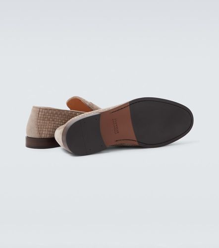 Mocassini in suede - Brunello Cucinelli - Modalova