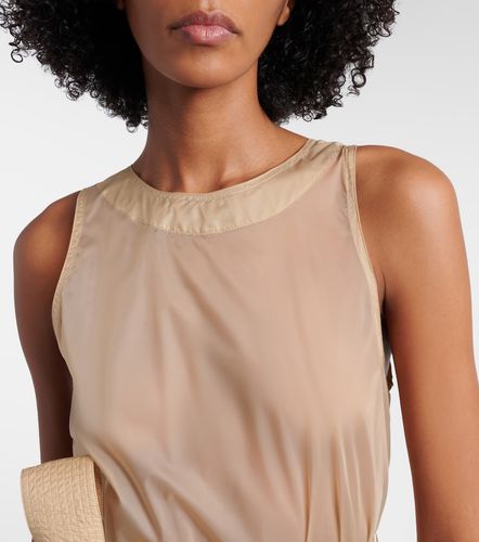 Abito midi trasparente con cintura - Saint Laurent - Modalova