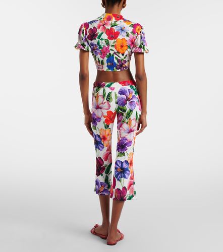Dolce&Gabbana Floral capri pants - Dolce&Gabbana - Modalova