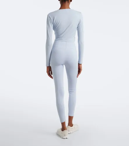 Norba Ribbed-knit wrap top - Norba - Modalova
