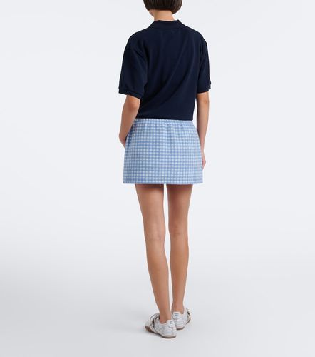 Miu Miu Gingham miniskirt - Miu Miu - Modalova