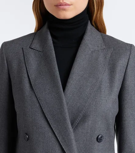 Double-breasted wool-blend blazer - Max Mara - Modalova