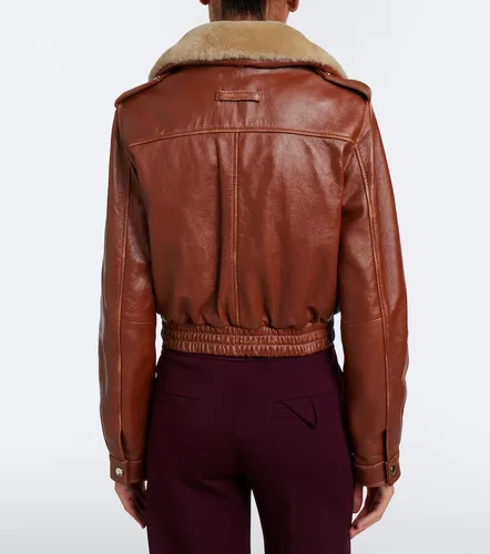 Cropped-Lederjacke First love mit Shearling - Dorothee Schumacher - Modalova