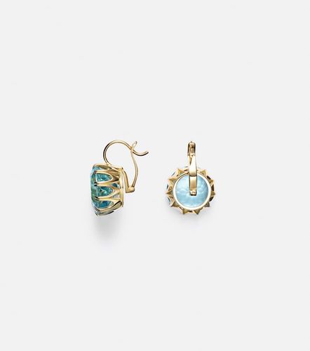 Pendientes de oro de 18 ct con topacio - Ileana Makri - Modalova