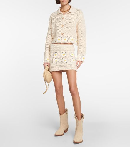 Alanui Daisy crocheted miniskirt - Alanui - Modalova