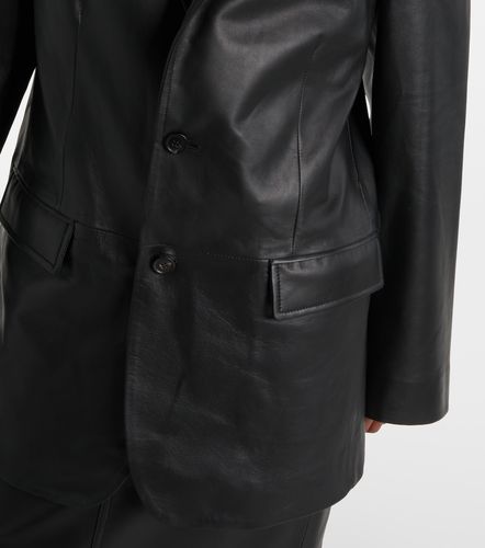 Blazer oversize in pelle - Wardrobe.NYC - Modalova