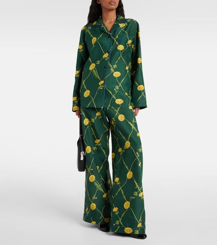 Burberry Floral silk pajama pants - Burberry - Modalova