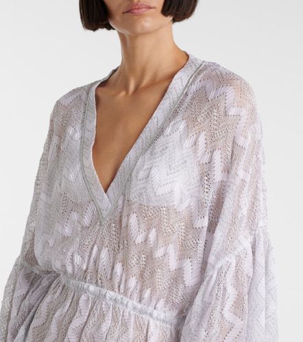 Abito da mare in lamé a zig zag - Missoni - Modalova