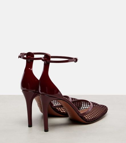 Alaia 90 fishnet pumps - Alaia - Modalova