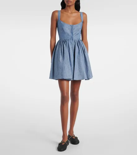 Alaïa Bustier-Kleid aus Chambray - Alaia - Modalova