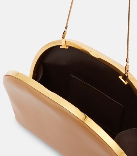 The Row Sylvia leather clutch - The Row - Modalova