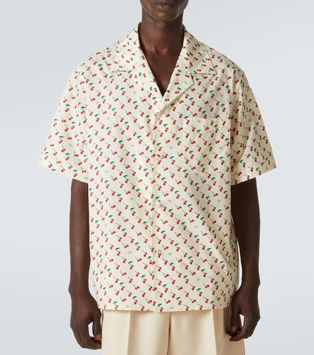 Camisa bowling Cherryfic de popelín de algodón - Valentino - Modalova