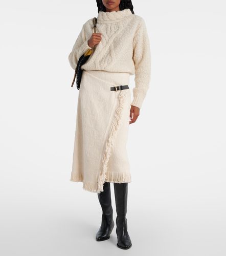 Gonna midi Galla in cotone e lino - Isabel Marant - Modalova