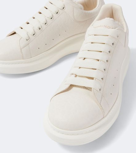 McQueen Oversized leather sneakers - McQueen - Modalova