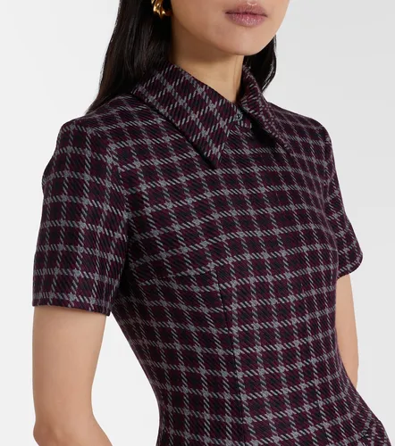 Jody houndstooth wool-blend midi dress - Emilia Wickstead - Modalova