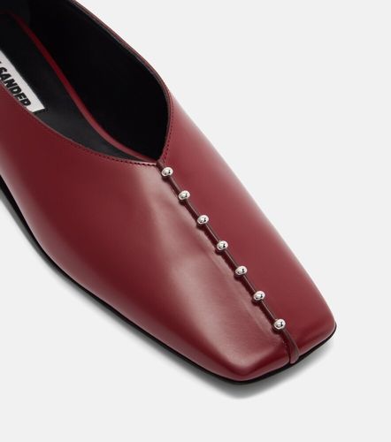 Bailarinas de piel adornadas - Jil Sander - Modalova