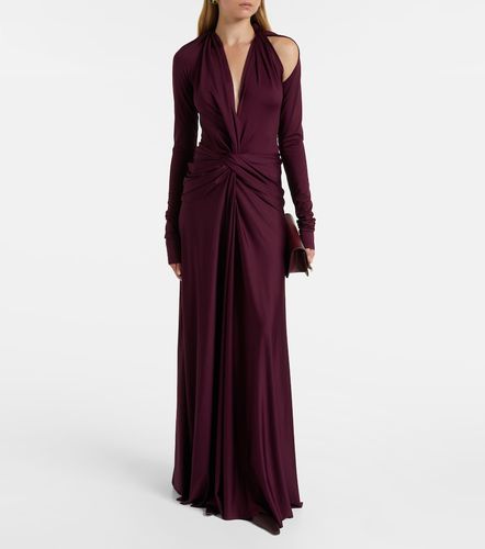 Gathered jersey gown - Victoria Beckham - Modalova