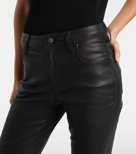 Schmale Hose Mari aus Leder - AG Jeans - Modalova