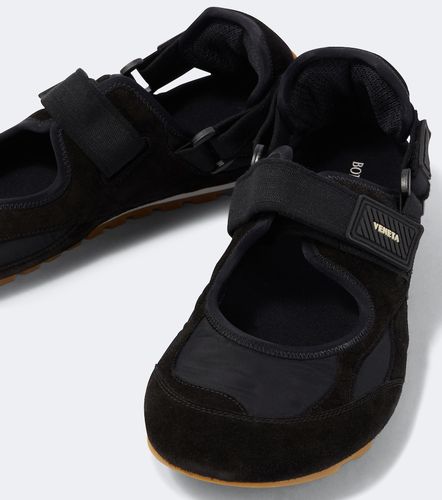 Orbit Flash suede-trimmed sneakers - Bottega Veneta - Modalova