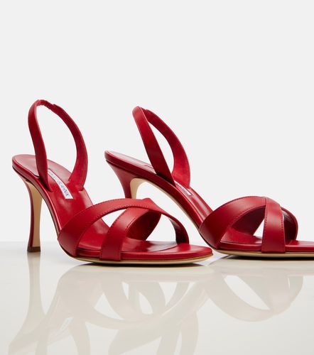 Callasli leather slingback sandals - Manolo Blahnik - Modalova