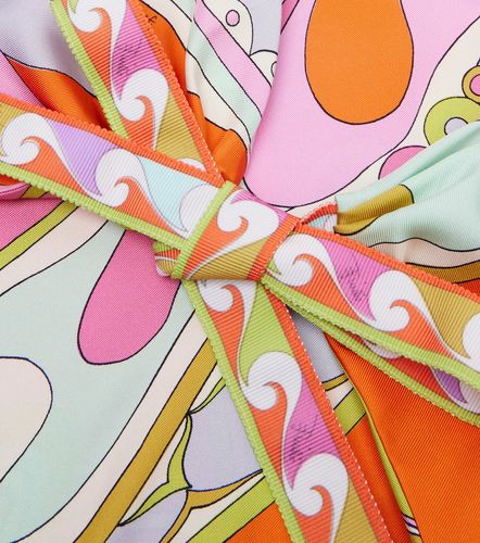 Sciarpa Orchidee in twill di seta - Pucci - Modalova