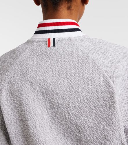 Thom Browne Bomber in misto cotone - Thom Browne - Modalova